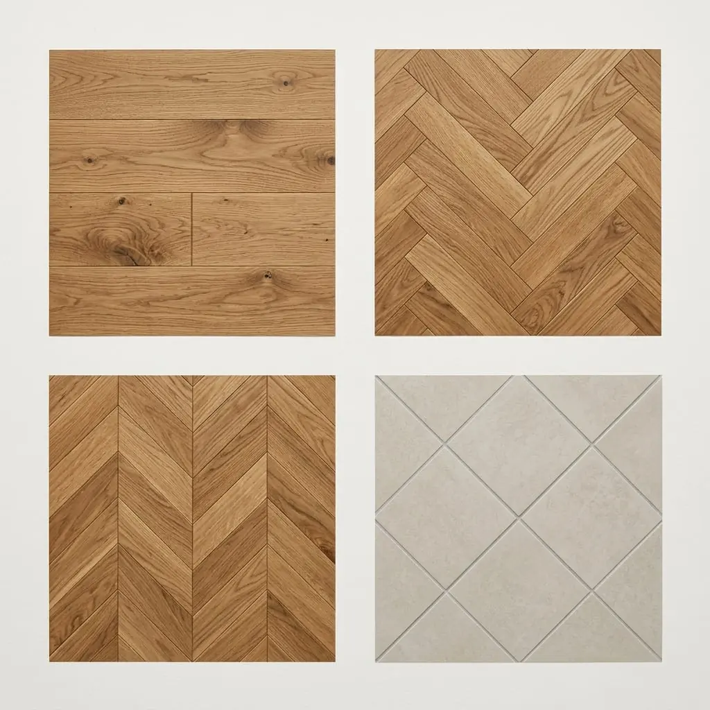 AI-generated concept: floor patterns